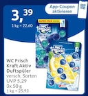 Kraft Aktiv Duftspüler Blau von WC Frisch im aktuellen budni Prospekt für 3,39 €