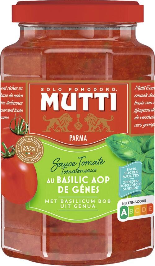 Sauce tomates et basilic
