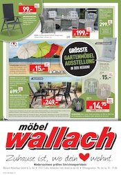 Gartenstühle im Möbel Wallach Prospekt in Hannover Aktueller Möbel Wallach Prospekt mit Gartenstühle, "URLAUBSGELD GESCHENKT!", Seite 16