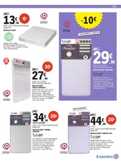 Promos Lit Bébé dans le catalogue "SPÉCIAL BÉBÉ" de E.Leclerc Lit Bébé en promo dans le catalogue E.Leclerc à la page 13
