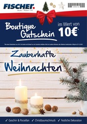 Tannenzweig im Möbel Fischer Prospekt in Fürth Aktueller Möbel Fischer Prospekt mit Tannenzweig, "Zauberhafte Weihnachten", Seite 1