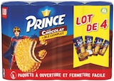 Goûters fourrés prince - LU en promo à 8,17 € chez Supermarchés Match Goûters fourrés prince - LU dans le catalogue Supermarchés Match