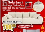 Big Sofa Janni bei Die Möbelfundgrube im Prospekt "" für 799,99 €