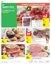 Offre Saucisson Sec dans le catalogue Carrefour Market du moment à la page 30