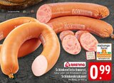 Schinkenfleischwurst natur Angebote von Rasting bei EDEKA Ahlen für 0,99 €