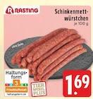 EDEKA Thuine - Schinkenmettwürstchen Angebot im Prospekt Schinkenmettwürstchen bei EDEKA im Thuine Prospekt für 1,69 €