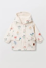 Ciré à capuche imprimé doublé en fausse fourrure à 25,19 € dans le catalogue Monoprix Margaret