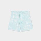 Short jogging slouchy bleu turquoise fille en promo chez La Halle Short jogging slouchy bleu turquoise fille dans le catalogue La Halle