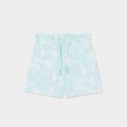 Short jogging slouchy bleu turquoise fille en promo chez La Halle Short jogging slouchy bleu turquoise fille dans le catalogue La Halle