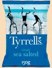 Chips simplement salées, au sel de mer - TYRRELL'S en promo chez Intermarché Express Chips simplement salées, au sel de mer - TYRRELL'S dans le catalogue Intermarché Express
