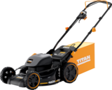 Promo Tondeuse électrique 3-en-1 46 cm, moteur brushless 1800 w à 199,00 € dans le catalogue Brico Dépôt à Saint-Priest