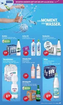 Wasser im aktuellen Getränke Hoffmann Prospekt (Moers) Wasser im Getränke Hoffmann Prospekt "Aktuelle Angebote" mit 10 Seiten (Moers)