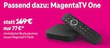 Aktuelles One Angebot bei Telekom Shop in Weinheim ab 77,00 €