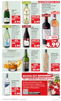 Vodka im aktuellen Kaufland Prospekt (Mainz) Vodka im Kaufland Prospekt "KNĂśLLER" mit 69 Seiten (Mainz)