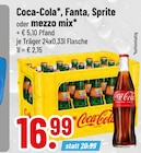 Aktuelle Coca Cola Angebote bei Trinkgut in Augsburg Aktuelles Coca-Cola, Fanta, Sprite oder mezzo mix Angebot bei Trinkgut in Augsburg ab 16,99 €
