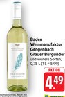 Grauer Burgunder bei E center im Hohberg Prospekt für 4,49 €