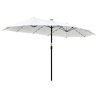 Outsunny Sonnenschirm mit Solar-LED-Leuchte bunt Polyester B/H/L: ca. 265x240x450 cm für 124,99 € bei POCO im Angebot Outsunny Sonnenschirm mit Solar-LED-Leuchte bunt Polyester B/H/L: ca. 265x240x450 cm im aktuellen POCO Prospekt