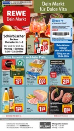 Aktueller REWE Supermärkte Prospekt für Beckum: Dein Markt mit 30} Seiten, 22.04.2024 - 27.04.2024