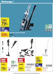 Offre Aspirateur Balai dans le catalogue Carrefour du moment à la page 52