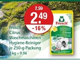 Citrus Waschmaschinen Hygiene-Reiniger von Frosch im aktuellen V-Markt Prospekt für 2,49 €