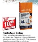 Aktuelle Zucker Angebote bei bauSpezi in Erlangen Aktuelles Ruck-Zuck Beton Angebot bei bauSpezi in Erlangen ab 10,99 €
