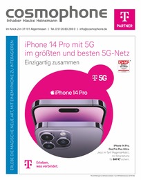 cosmophone Prospekt für Hannover mit 8 Seiten cosmophone Prospekt für Hannover: "Aktuelle Angebote", 8 Seiten, 01.10.2022 - 31.10.2022