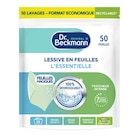 Lessive en feuilles - DR BECKMANN en promo chez Carrefour Wattrelos à 6,49 €