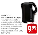 Wasserkocher WK3819 Angebote von Clatronic bei E center Rottenburg für 9,99 €