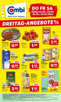 Gemüse im combi Prospekt "DREITAG-ANGEBOTE" mit 1 Seiten (Bremen)