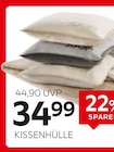 Kissenhülle „Melange Doubleface“ im XXXLutz Prospekt Kissenhülle „Melange Doubleface“ von im aktuellen XXXLutz Prospekt für 34,99 €
