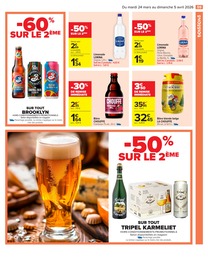 Offre Bière Belge dans le catalogue Carrefour Market du moment à la page 61