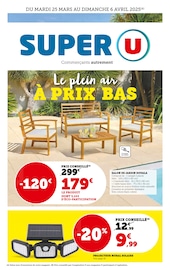 Prospectus Super U à Podensac, "Super U", 24 pages de promos valables du 25/03/2025 au 06/04/2025