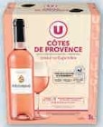 Côtes de provence AOP rosé à Hyper U dans Exincourt