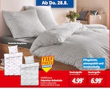 Polycotton-Bettwäsche Standardgröße von LIVARNO home für 4,99 € bei Lidl im Angebot Polycotton-Bettwäsche Standardgröße von LIVARNO home im aktuellen Lidl Prospekt