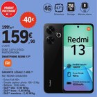 Smartphone Redmi 13 - E.Leclerc à Maisons-Alfort Smartphone Redmi 13 en promo chez E.Leclerc Maisons-Alfort à 159,90 €