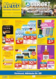 Netto Marken-Discount Prospekt für Dortmund mit 6 Seiten Netto Marken-Discount Prospekt für Dortmund: "DER ORT, AN DEM DU IMMER AUSGEZEICHNETE PREISE FINDEST.", 6 Seiten, 01.06.2026 - 06.06.2026