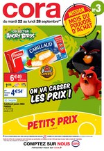 Catalogue Cora à Bagneux, avec 60 pages Prospectus Cora à Bagneux, "On va casser les prix !", 60 pages, 22/09/2020 - 28/09/2020