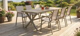 Aktuelles Dining-Set Milos Angebot bei Globus-Baumarkt in Bonn ab 799,00 €