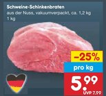 Aktuelles Schweine-Schinkenbraten Angebot bei Netto Marken-Discount in Frankfurt (Main) ab 5,99 €