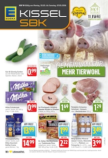 EDEKA Prospekt der Woche "Aktuelle Angebote" Seite 1, 02.03.2026 bis 07.03.2026 für Pirmasens Aktueller EDEKA Prospekt "Aktuelle Angebote" Seite 1 von 21 Seiten für Pirmasens