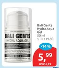 Hydra Aqua Gel von Bali Gents im aktuellen budni Prospekt
