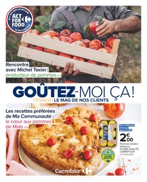 Catalogue Supermarchés Carrefour en cours à Lyon et alentours, GOÛTEZ-MOI ÇA !, 24 pages, 01/02/2025 - 28/02/2025