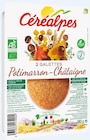 Galette potimarron châtaigne x 2 dans le catalogue NaturéO