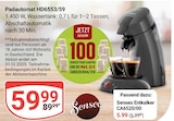 Padautomat HD6553/59 Angebote von Senseo bei GLOBUS Zwickau für 59,99 €
