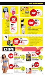 Prix et réduction Chaussettes dans le prospectus Super U en cours Offre Chaussettes dans le catalogue Super U du moment à la page 33