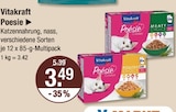 Poesie im V-Markt Prospekt Poesie von Vitakraft im aktuellen V-Markt Prospekt für 3,49 €