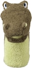 Handpuppe Krokodil, grün + braun von fluffies im aktuellen dm-drogerie markt Prospekt für 9,90 €