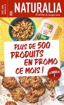 Prospectus Naturalia en cours, "Plus de 500 produits en promo ce mois !", page 1 sur 10