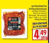 Grillnackensteaks von GUT&GÜNSTIG im aktuellen EDEKA Prospekt für 4,49 €