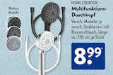 Multifunktions-Duschkopf von Home Creation im aktuellen ALDI SÜD Prospekt für 8,99 €